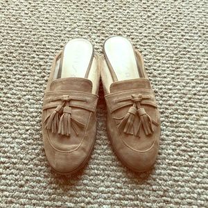 Unisa Suede Tassel Loafers
